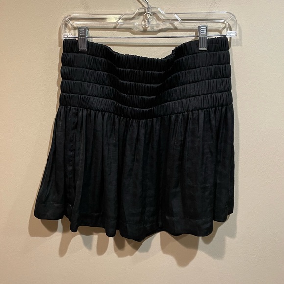 Aritzia Wilfred Super High Waist Black Flowy Skirt - Picture 7 of 10